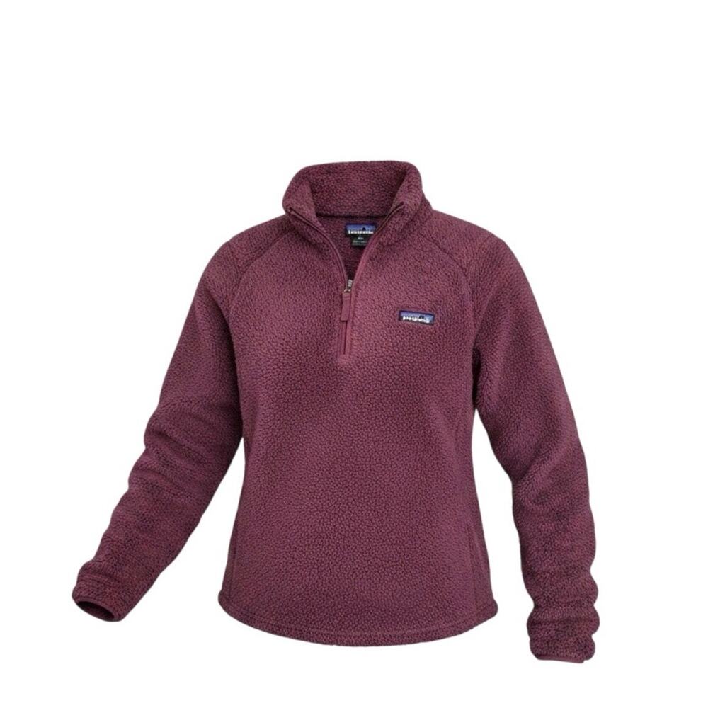 Patagonia Women’s Los Gatos 1/4-Zip Fleece Pullover Purple Size Medium